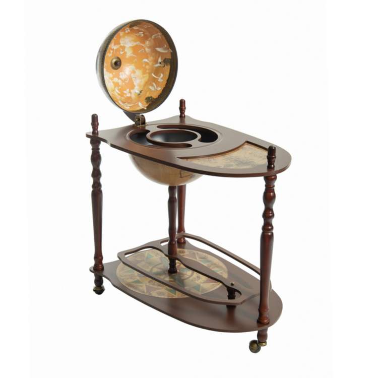 Глобус бар напольный со столом "Солона" сфера 33 см купить в Екатеринбурге Глобус бар напольный со столом "Солона" сфера 33 см купить в Екатеринбурге