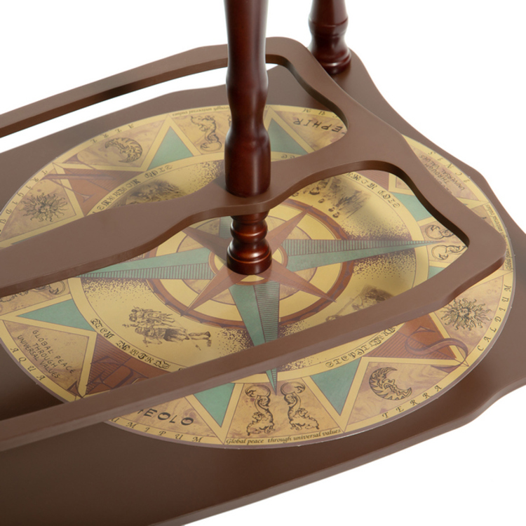 Глобус бар напольный со столом "Солона" сфера 33 см купить в Екатеринбурге Глобус бар напольный со столом "Солона" сфера 33 см купить в Екатеринбурге