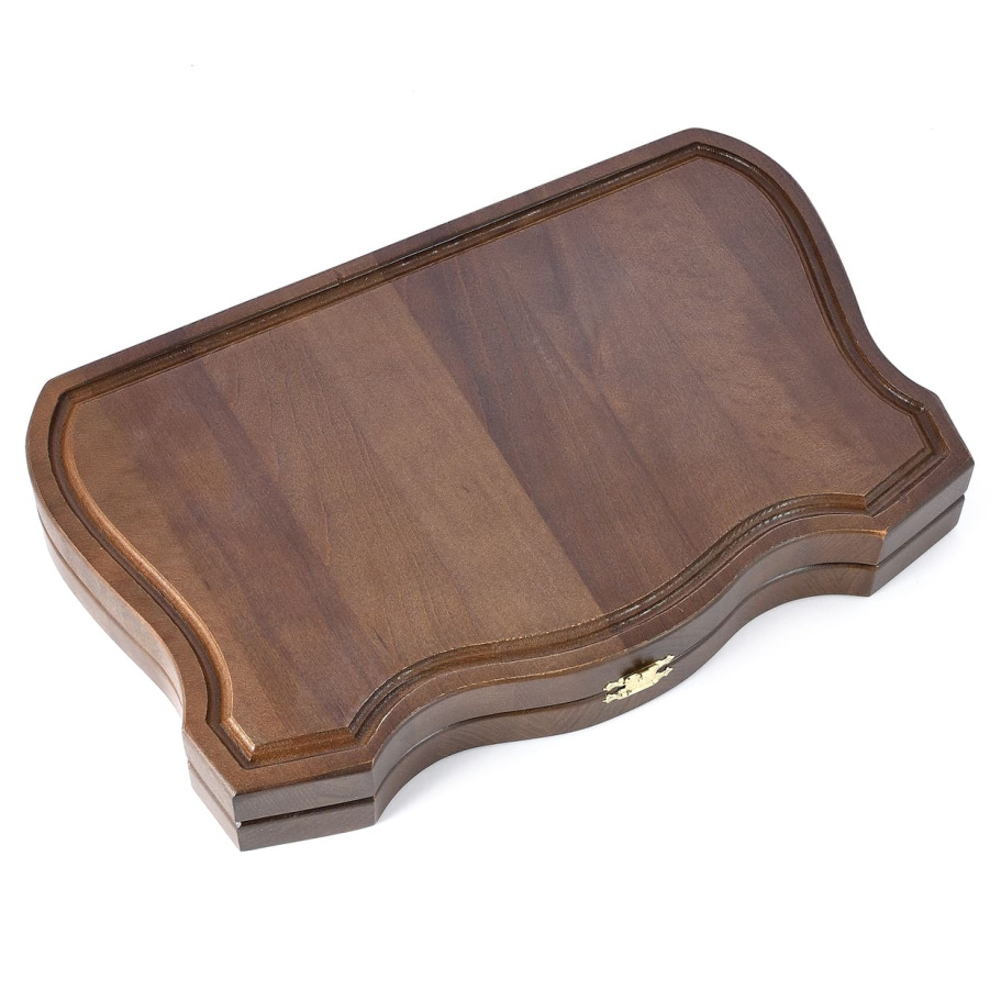 Нарды резные Ивановские мини "Витязь" 35, WoodG купить в Екатеринбурге