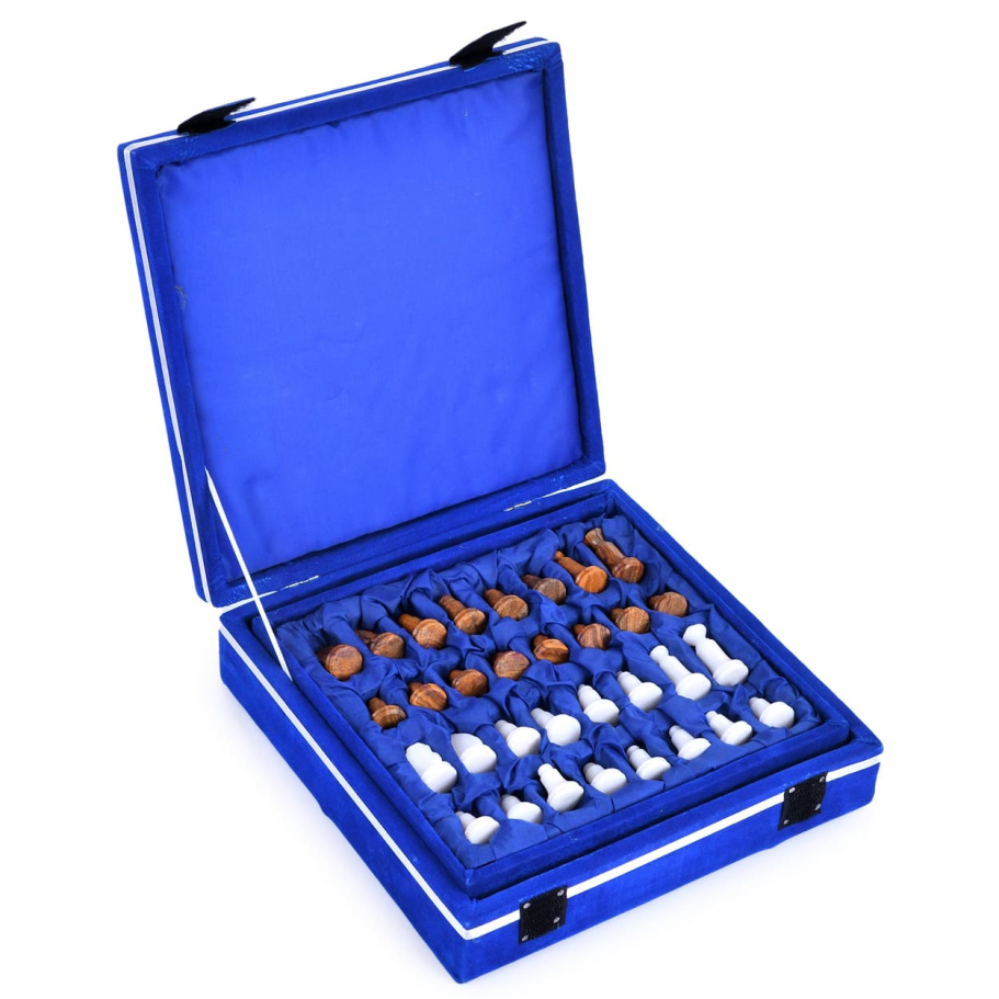 Шахматы из камня "Артер Карфаген" мрамор и яшма 20 купить в Екатеринбурге