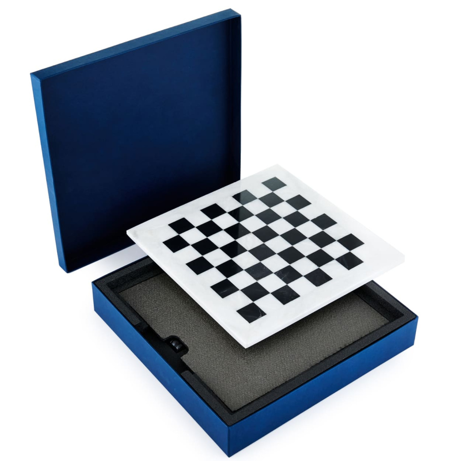 Шахматы каменные "Артер Карфаген" мрамор 40 купить в Екатеринбурге