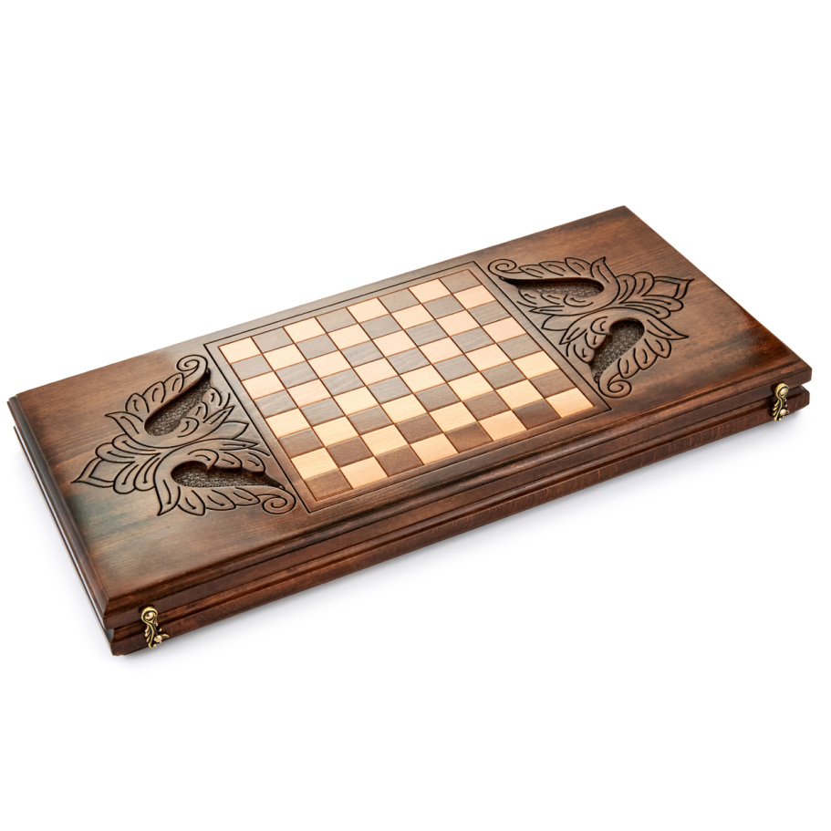 Нарды резные "Армения"  большие 60, Harutyunyan купить в Екатеринбурге