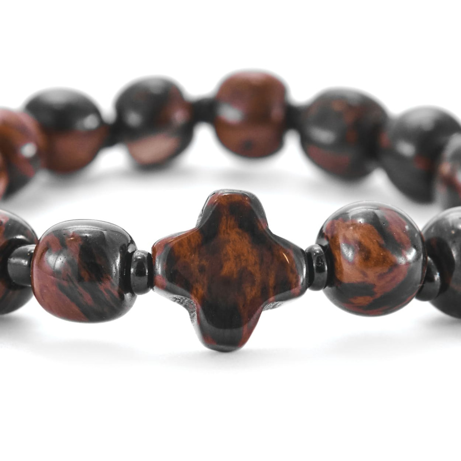 Браслет Давид коричневый камень 0.5 * 20, Давыдов купить в Екатеринбурге