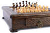 Шахматы резные в ларце "Доблесть" 40, Harutyunyan купить в Екатеринбурге