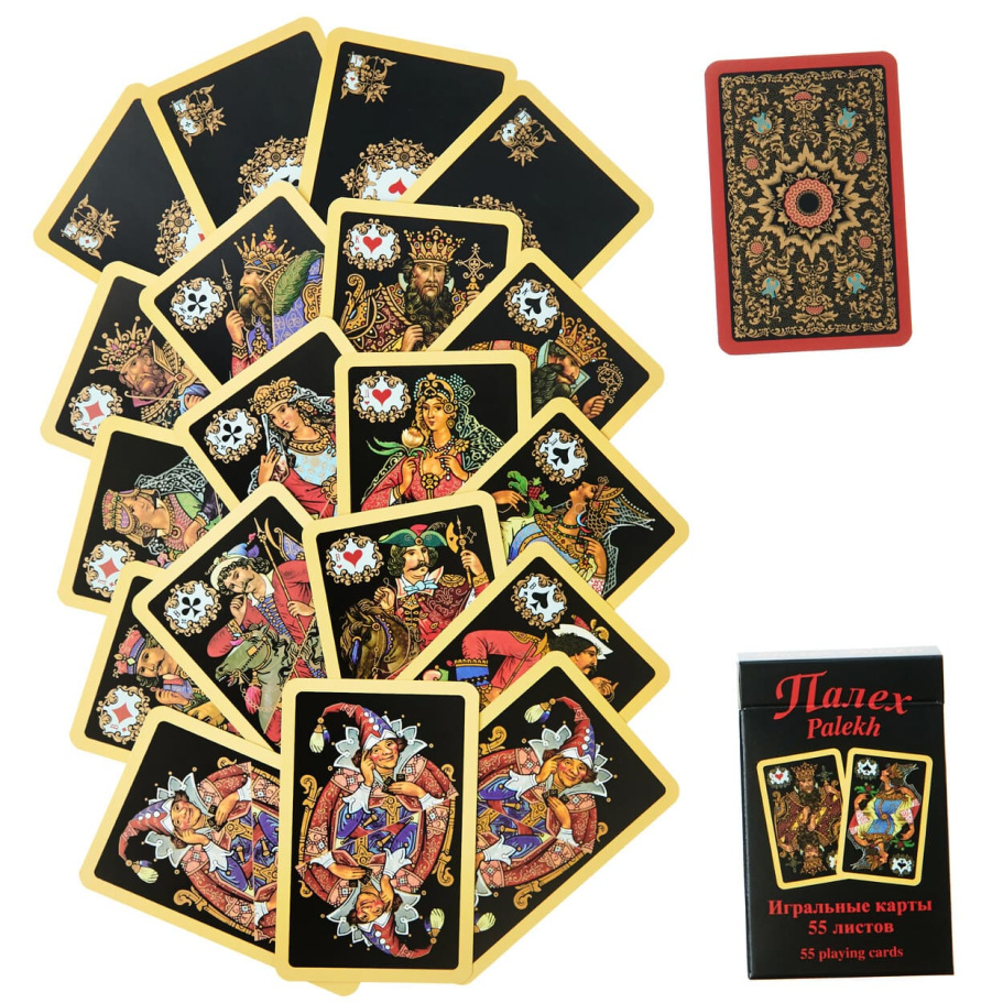 Карты игральные "Палех" , 55 карт купить в Екатеринбурге