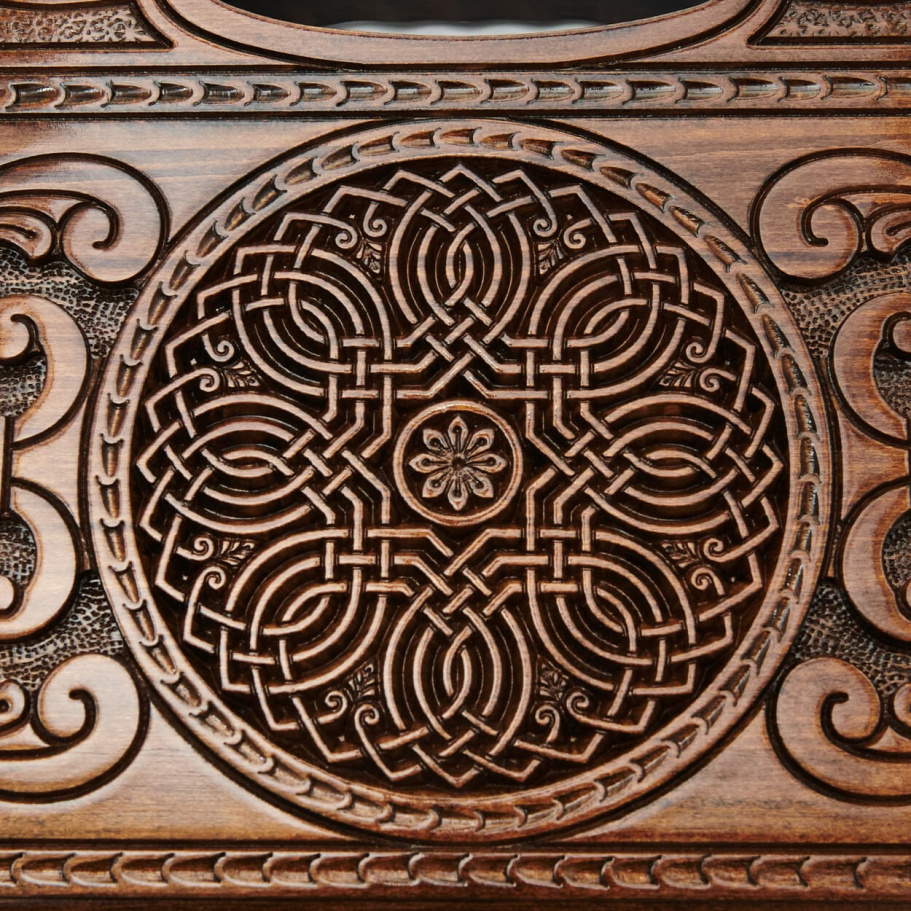 Нарды резные Агнес "Пальметта" средние, 50 купить в Екатеринбурге