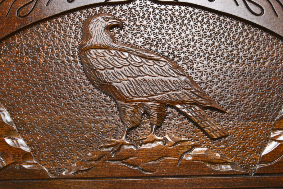 Нарды резные "Орел" большие 60, Sargsyan купить в Екатеринбурге