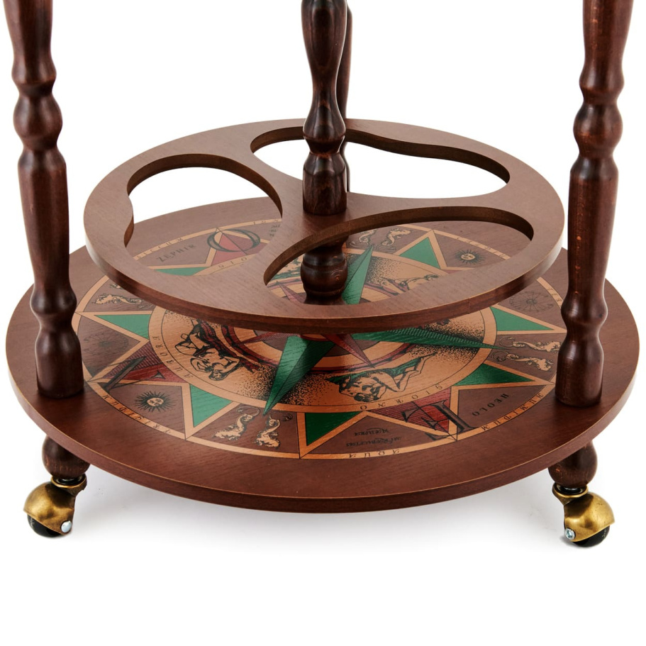 Глобус бар напольный "Клавдий", сфера 40 см купить в Екатеринбурге Глобус бар напольный "Клавдий", сфера 40 см купить в Екатеринбурге