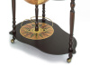 Глобус бар напольный со столом "Микеланджело", сфера 40 см купить в Екатеринбурге