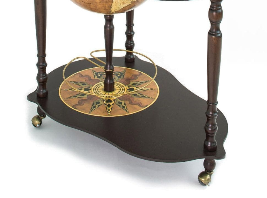 Глобус бар напольный со столом "Микеланджело", сфера 40 см купить в Екатеринбурге Глобус бар напольный со столом "Микеланджело", сфера 40 см купить в Екатеринбурге