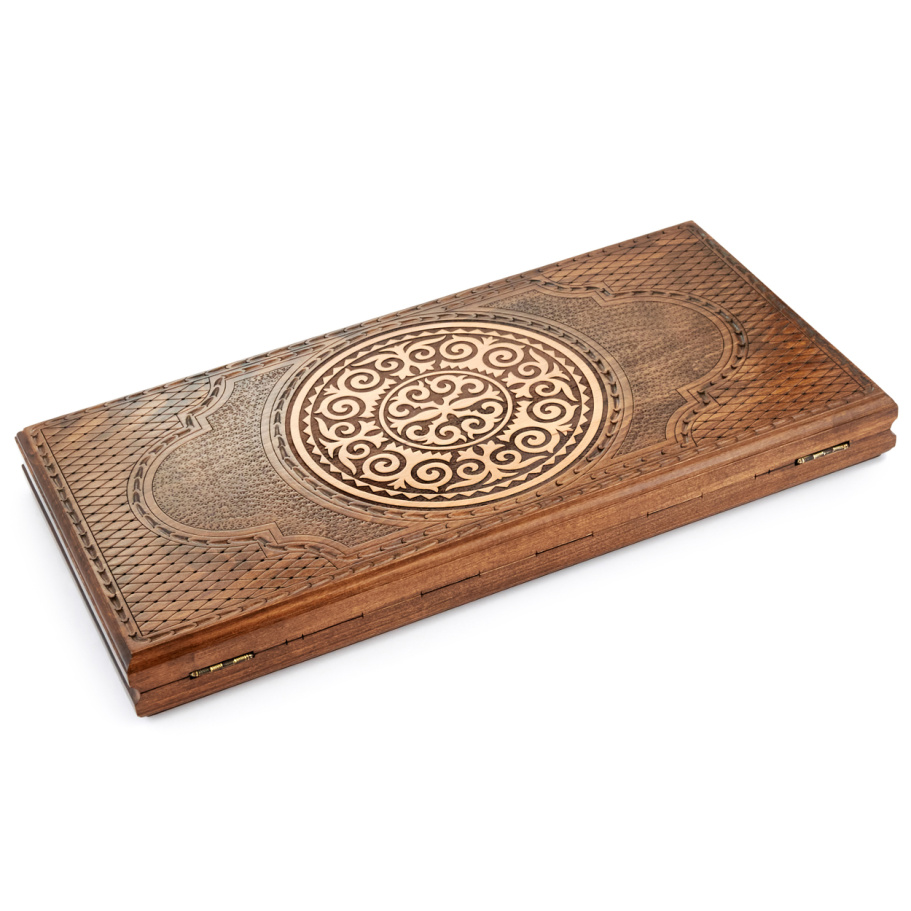 Шахматы резные "Эпопея" большие, 60 купить в Екатеринбурге