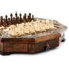 Шахматы резные в ларце "Эндшпиль" 50, Harutyunyan купить в Екатеринбурге