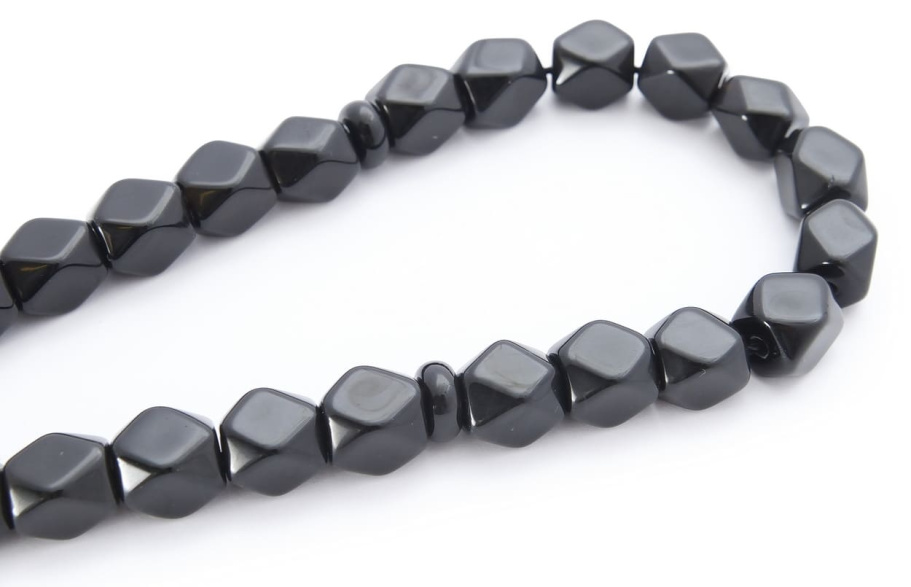 Четки граненые "Удача" черный камень, Давыдов С. купить в Екатеринбурге