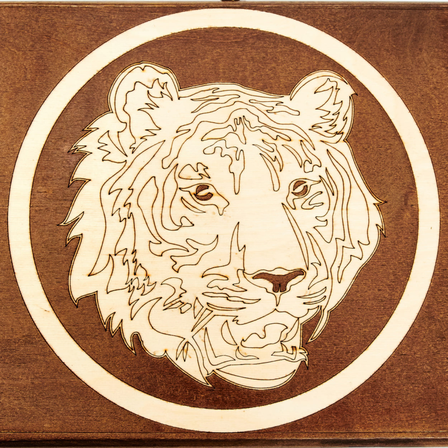 Нарды " Тигр "  большие 60, Harutyunyan купить в Екатеринбурге