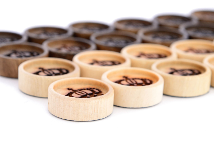 Фишки для нард и шашек "Корона" 29 мм, Harutyunyan купить в Екатеринбурге