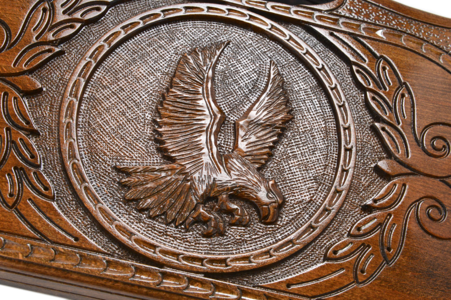 Нарды резные "Орел" средние 50, Harutyunyan купить в Екатеринбурге