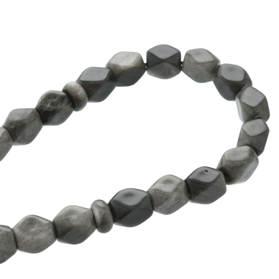 Четки граненые "Удача" серый камень, Давыдов С. купить в Екатеринбурге