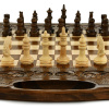 Шахматы + нарды резные "Королевские" 60, Harutyunyan купить в Екатеринбурге