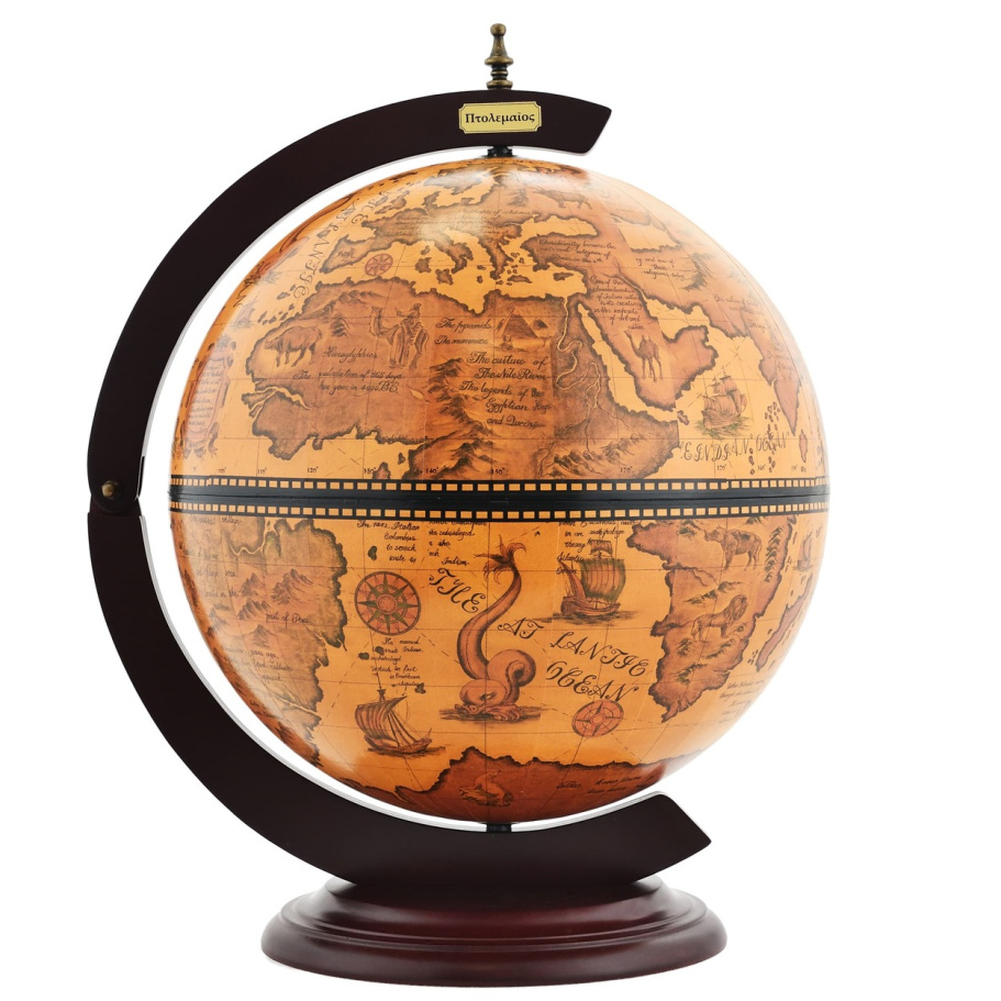 Глобус бар настольный "Магнус", сфера 42 см купить в Екатеринбурге Глобус бар настольный "Магнус", сфера 42 см купить в Екатеринбурге