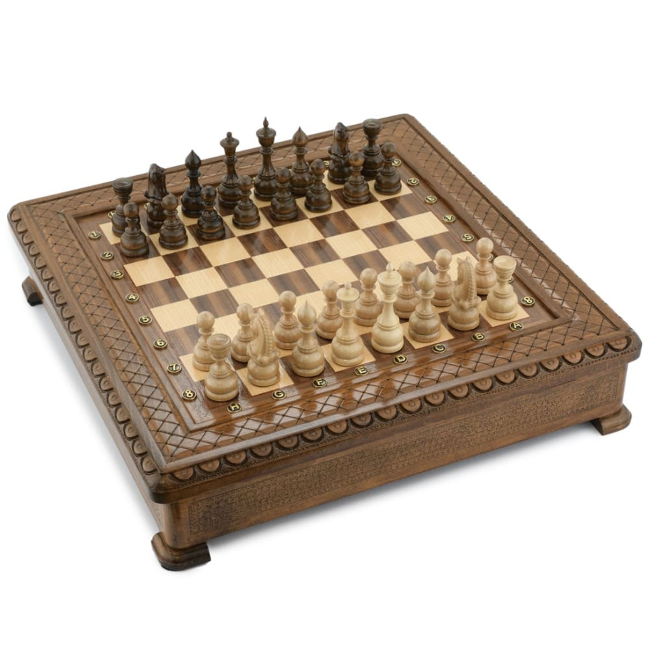 Шахматы резные в ларце "Престиж" 50, Harutyunyan