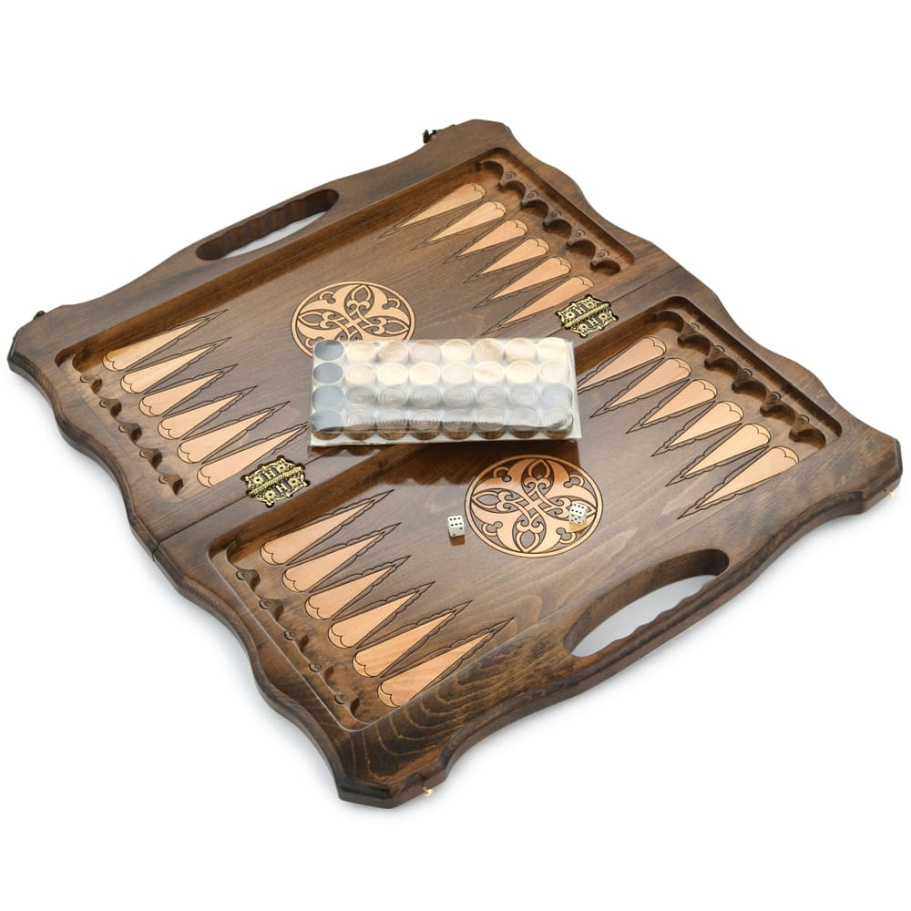 Шахматы + нарды резные "Фетис"  50, Harutyunyan купить в Екатеринбурге