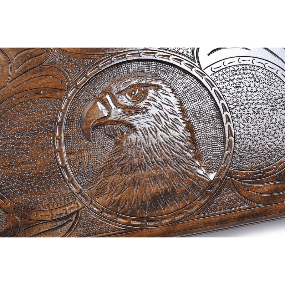 Нарды резные "Орел со звездами" большие 60, Harutyunyan купить в Екатеринбурге