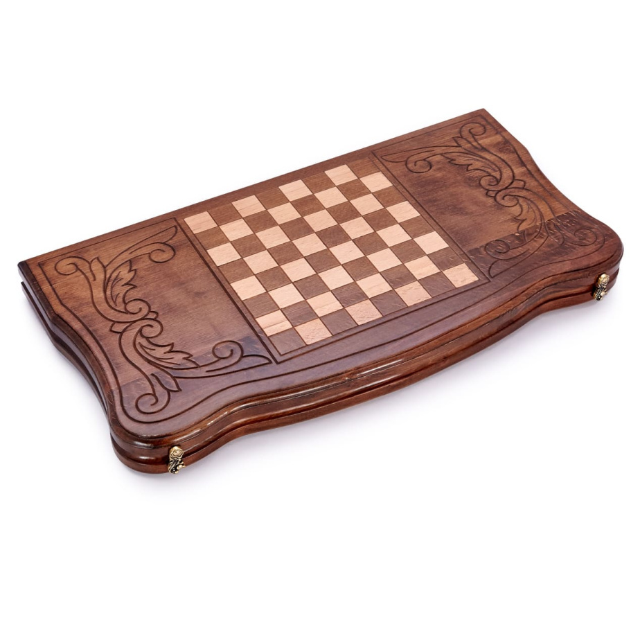 Нарды резные "Орел" большие 60, Даудов купить в Екатеринбурге