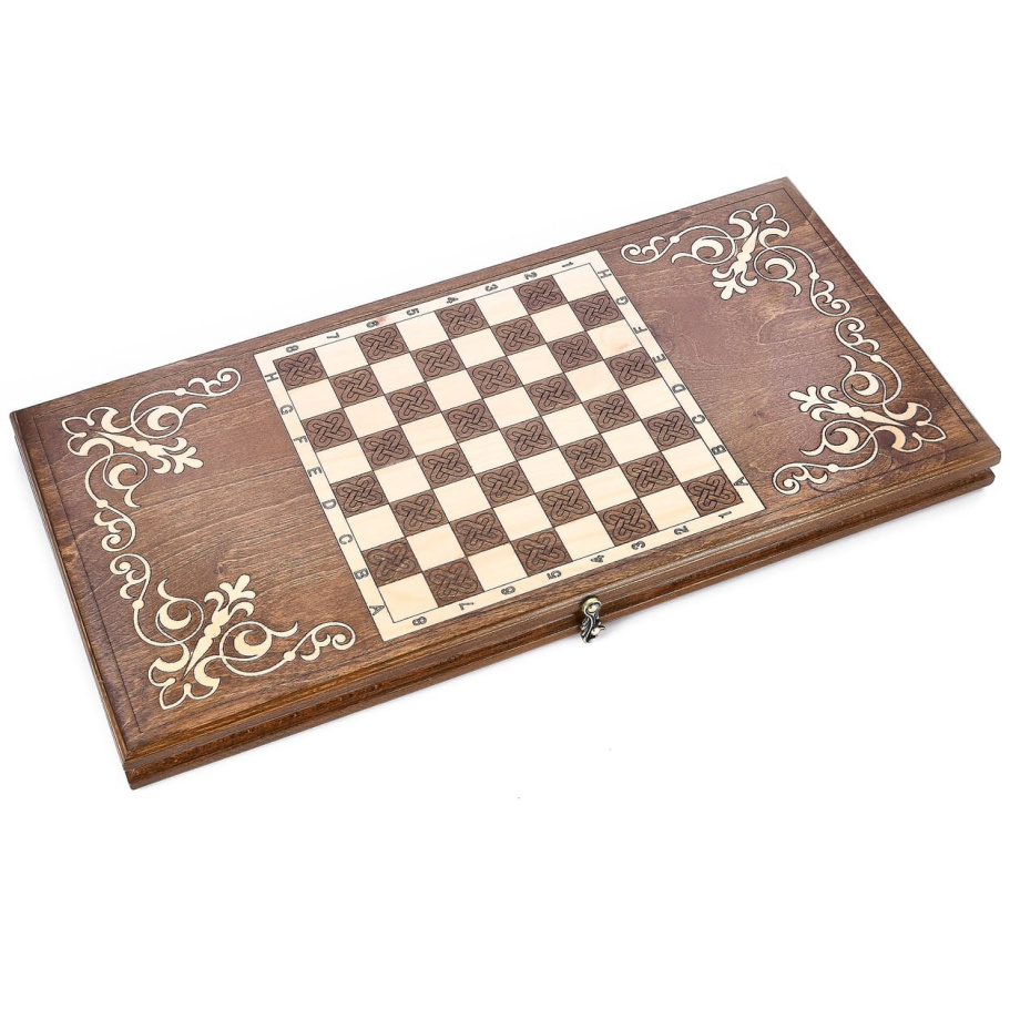 Нарды "Герб России"  большие 60, Harutyunyan купить в Екатеринбурге