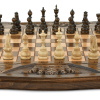 Шахматы + нарды резные "Корона" 50, Harutyunyan купить в Екатеринбурге