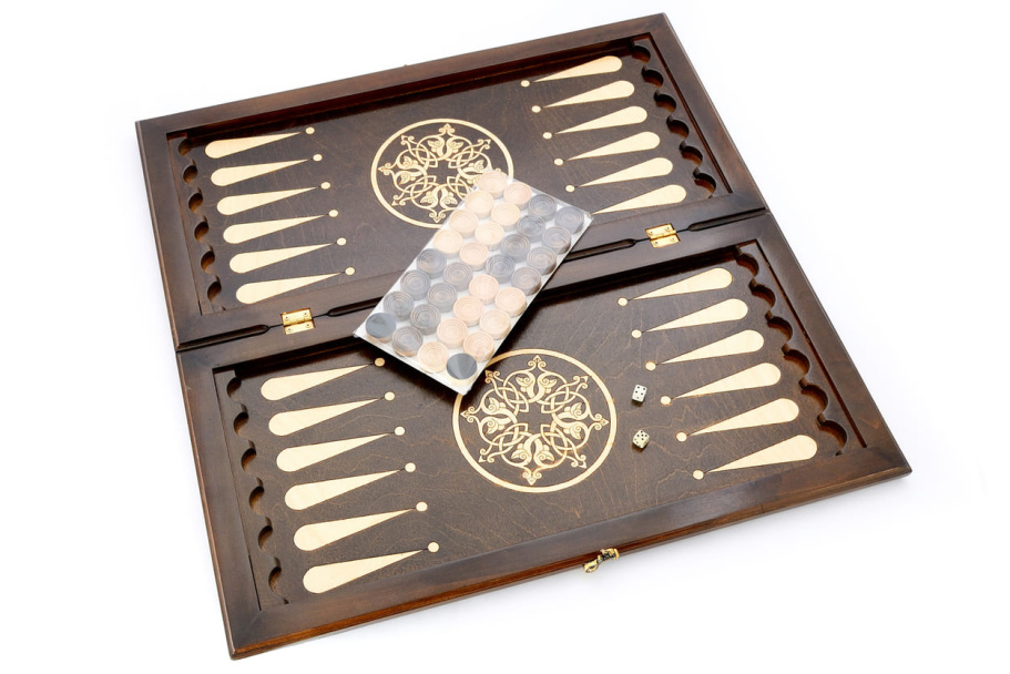 Нарды "Узор"  большие 60, Harutyunyan купить в Екатеринбурге