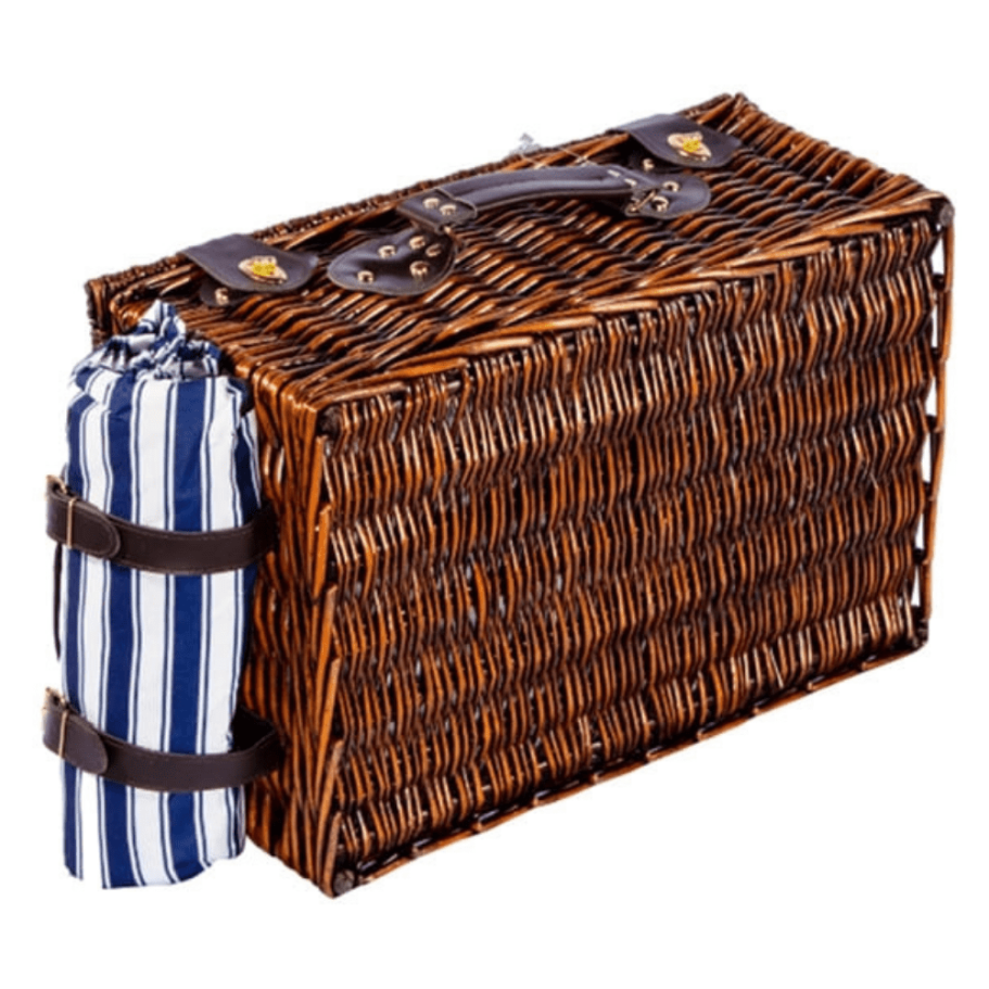 Корзина для пикника Гари (на 4 персоны) с пледом купить в Екатеринбурге