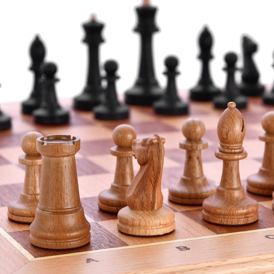 Шахматы в ларце "Стаунтон" бук, WoodGames купить в Екатеринбурге