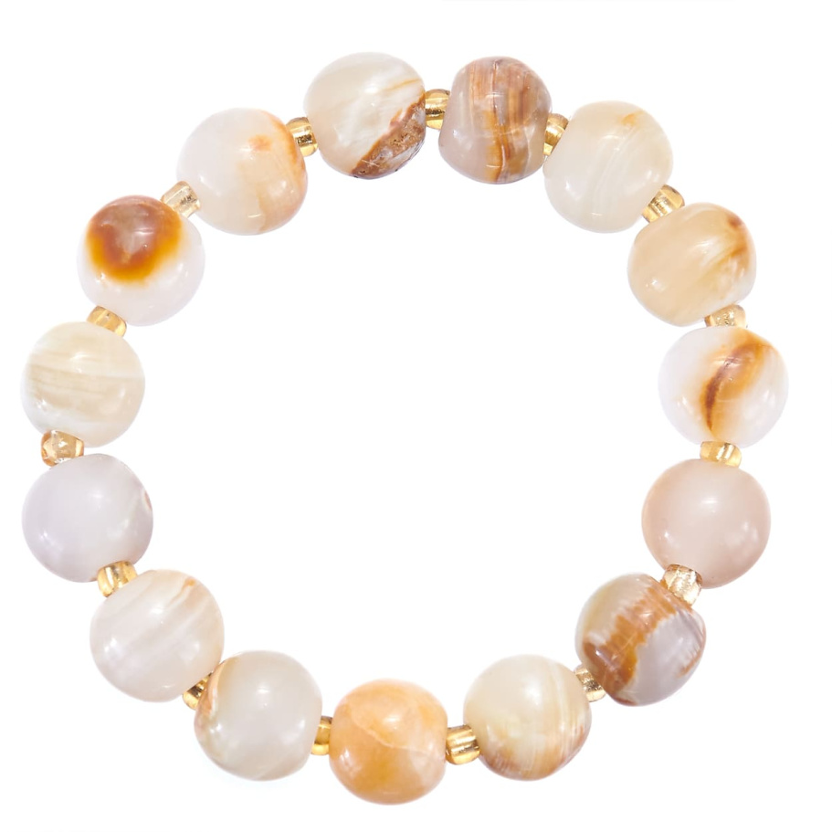 Браслет  Эгида желтый камень 1.4 * 22, Давыдов купить в Екатеринбурга