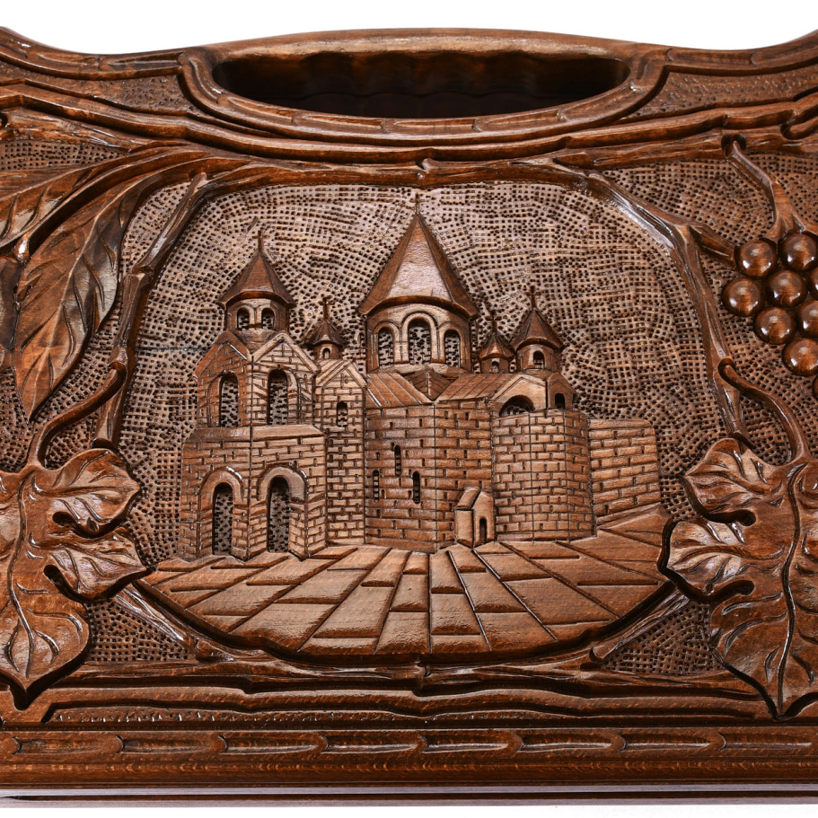 Нарды резные "Святыня " большие 60, Harutyunyan купить в Екатеринбурге