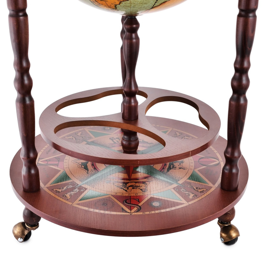 Глобус бар напольный "Мегасен", сфера 40 см купить в Екатеринбурге Глобус бар напольный "Мегасен", сфера 40 см купить в Екатеринбурге