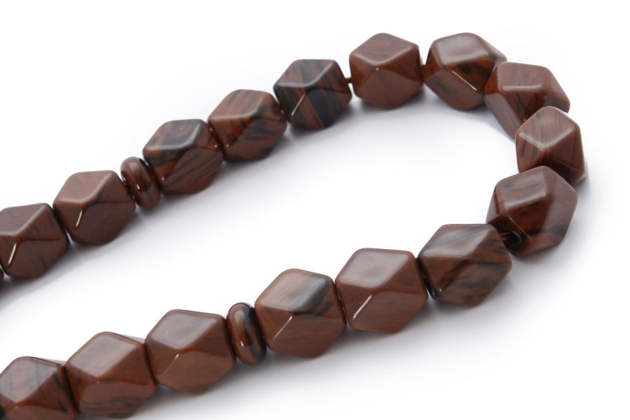 Четки граненые "Ранчо" коричневый камень, Давыдов С. купить в Екатеринбурге Четки граненые "Ранчо" коричневый камень, Давыдов С. купить в Екатеринбурге