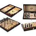 Шашки-нарды и шахматы в наборе 3 в 1