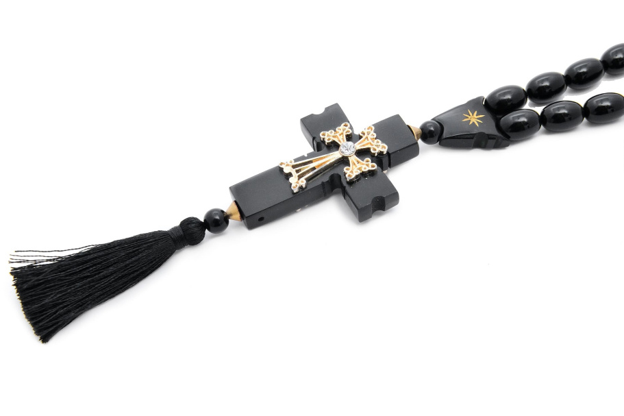 Четки черные "Крест" эбонит, Беркутов К. купить в Екатеринбурге