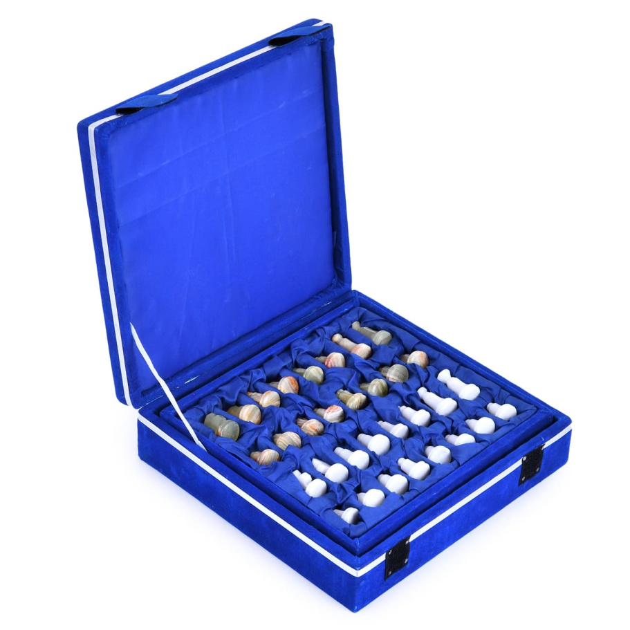 Шахматы из камня "Левант" мрамор и оникс 20 купить в Екатеринбурге