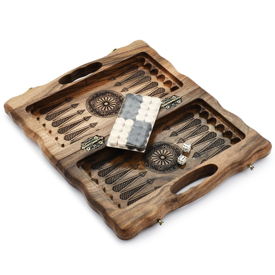 Шахматы + Нарды резные "Алекстраза" 30, Harutyunyan купить в Екатеринбурге