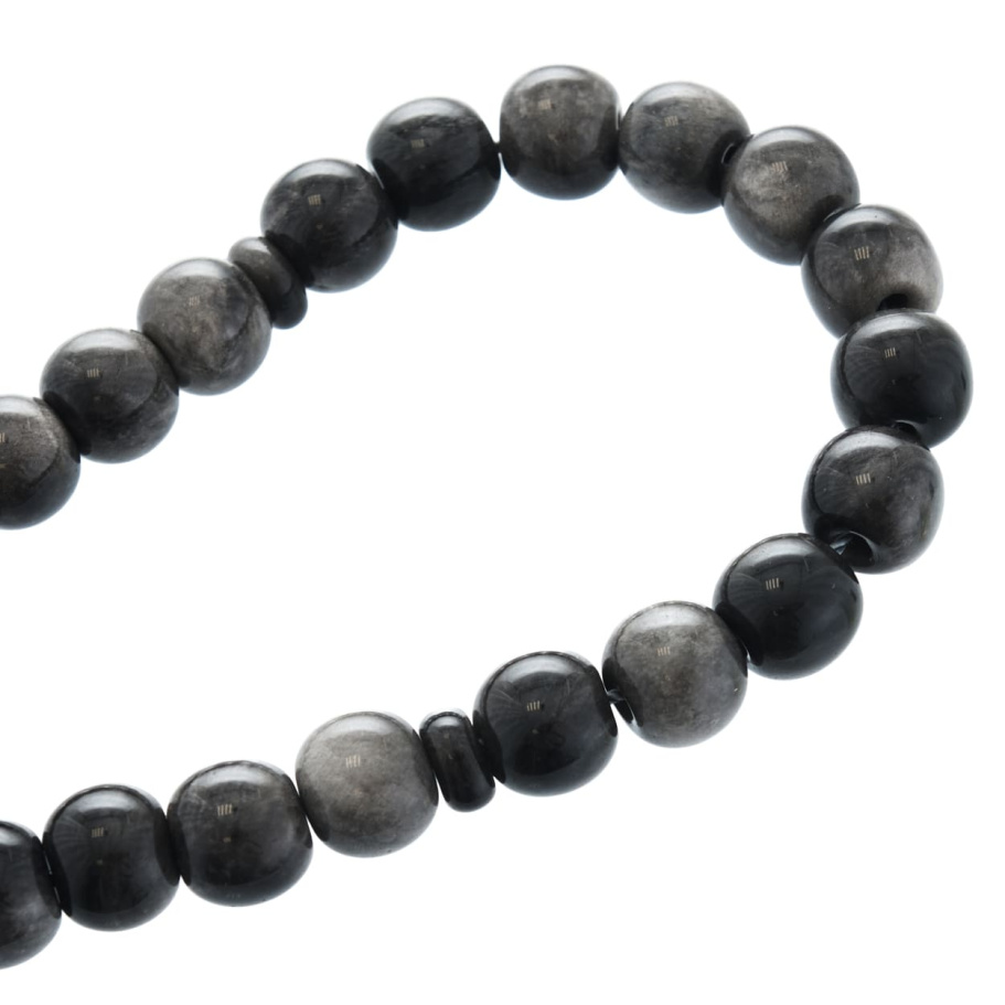 Четки с бусинами "Оскар" серый камень, Давыдов С. купить в Екатеринбурге