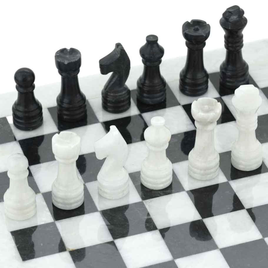 Шахматы из камня "Эллада" мрамор 30 купить в Екатеринбурге
