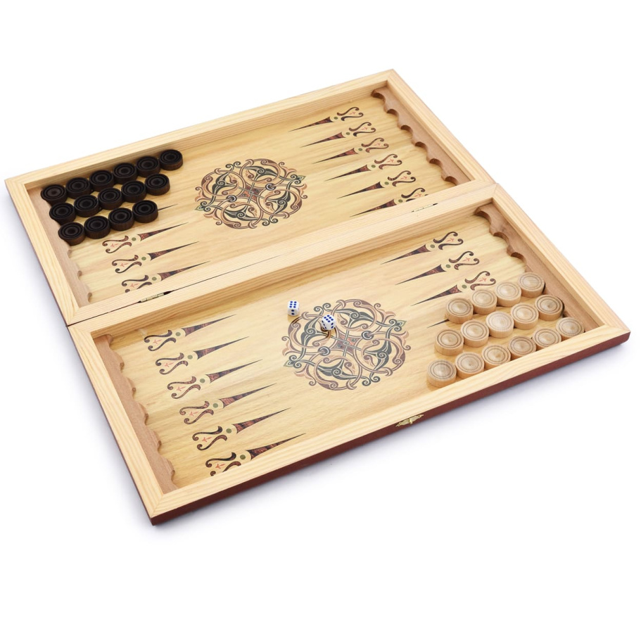 Нарды Пермские Бык, малые 40 купить в Екатеринбурге