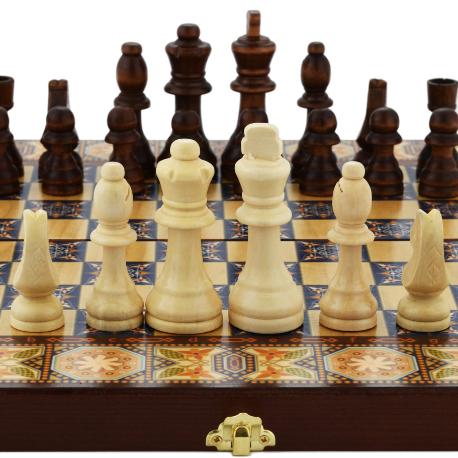 Шахматы + Нарды Восточная Мозайка, 40 купить в Екатеринбурге