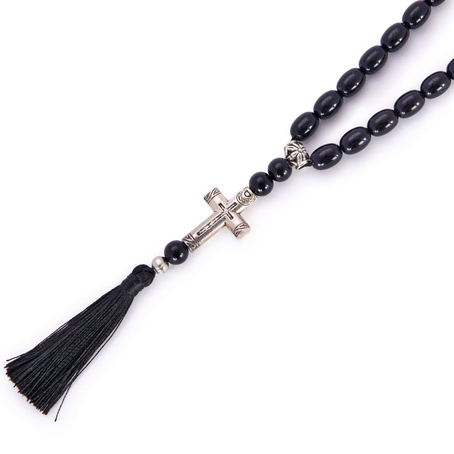 Четки черные "Крестоносец" эбонит, Беркутов купить в Екатеринбурге