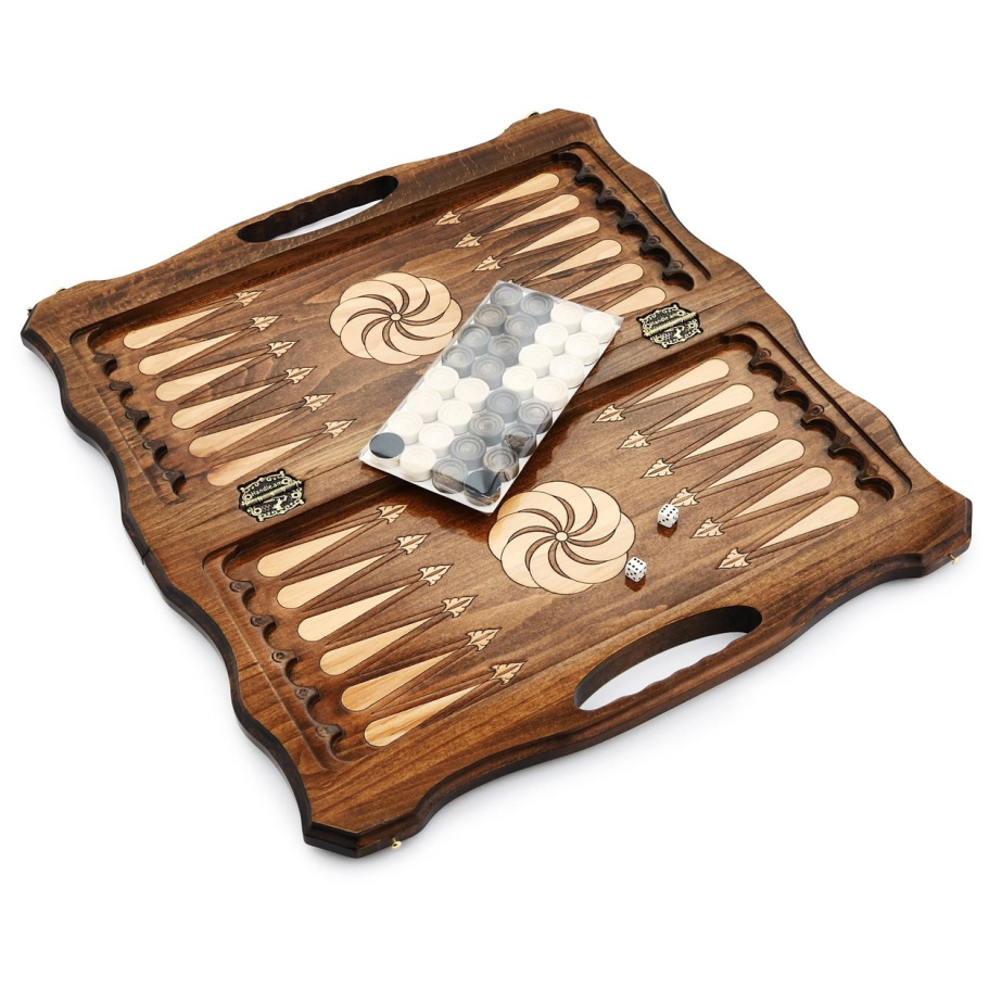 Нарды резные  "Сфера" средние 50, Harutyunyan купить в Екатеринбурге