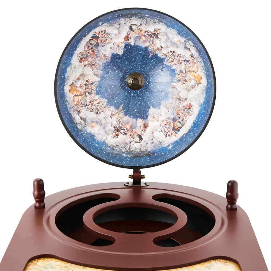 Глобус бар напольный со столом "Герлинда" сфера 40 см купить в Екатеринбурге Глобус бар напольный со столом "Герлинда" сфера 40 см купить в Екатеринбурге