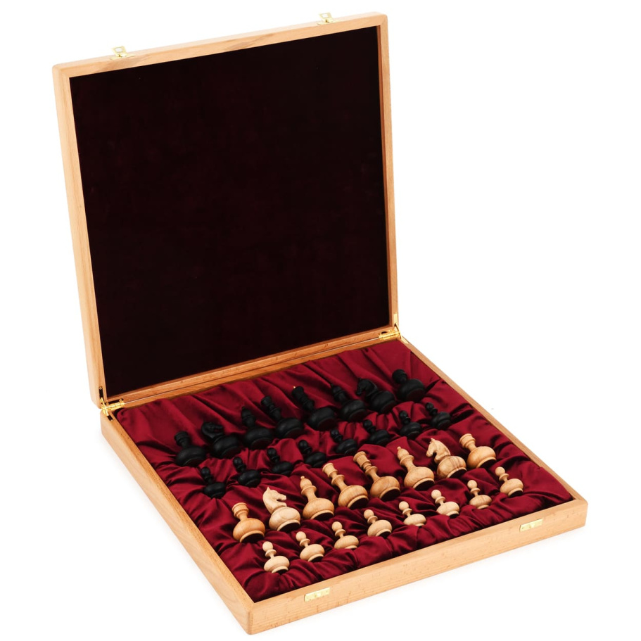 Шахматы в ларце "Блицор" бук, WoodGames купить в Екатеринбурге