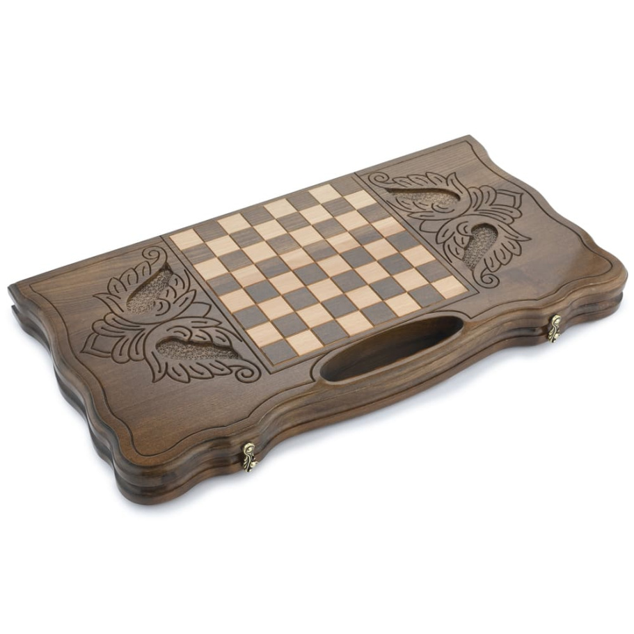 Нарды резные "Лева" большие 60, Harutyunyan купить в Екатеринбурге