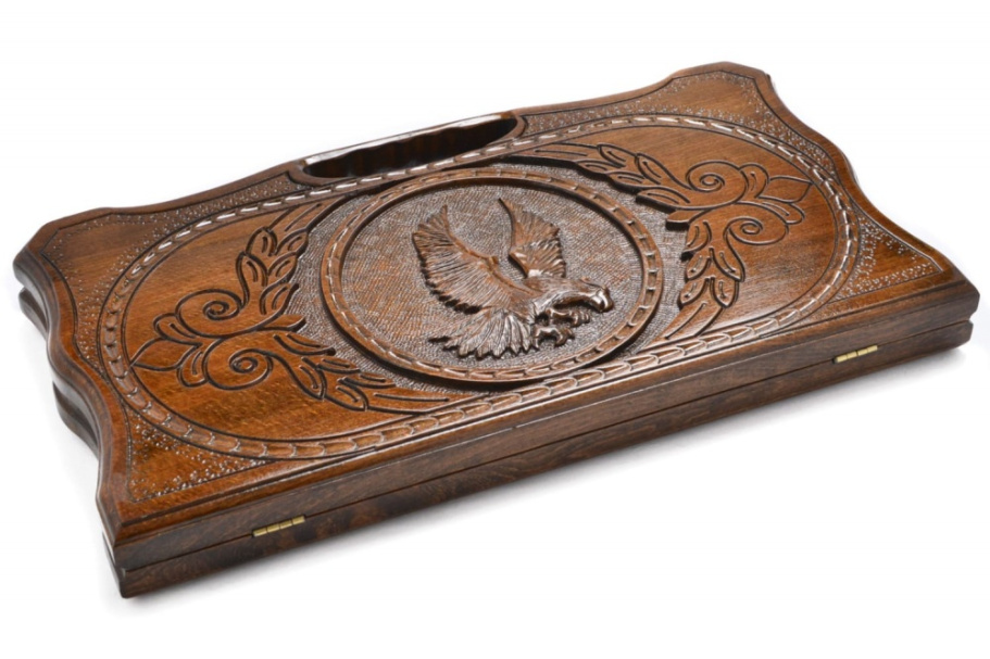 Нарды резные "Орел" средние 50, Harutyunyan